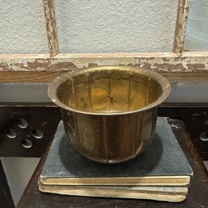 Vintage Brass Planter